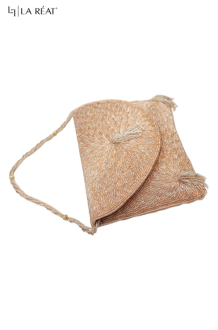 La Reat Aura Bridal Embroidery Clutch