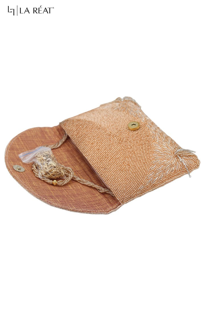 La Reat Aura Bridal Embroidery Clutch