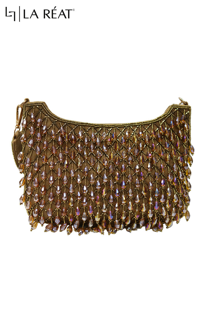 La Reat's Inaya Women's Bridal Fancy Party Hand Embroidery Potli Bags, Ladies Purse Wallets, Evening Clutches, Handbags.