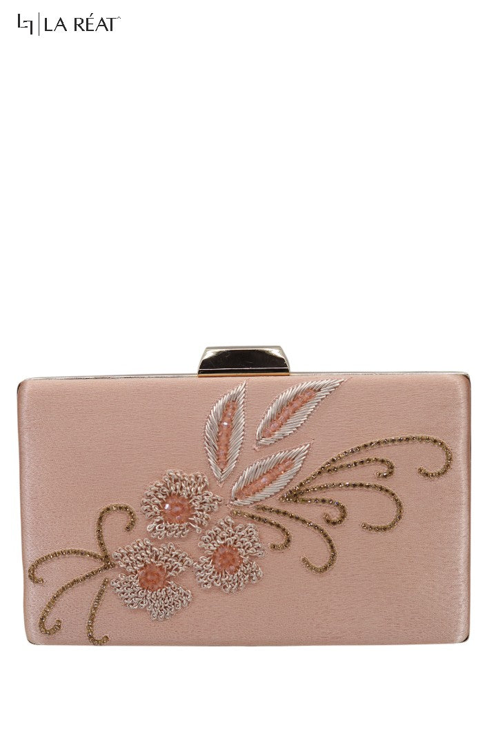 La Reat's Sati Women's Bridal Fancy Party Hand Embroidery Potli Bags, Ladies Purse Wallets, Evening Clutches, Handbags.