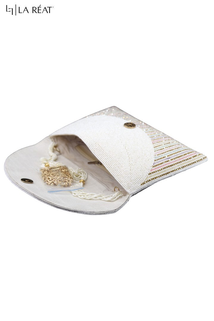 La Reat's Komi  Women's Bridal Fancy Party Hand Embroidery Potli Bags, Ladies Purse Wallets, Evening Clutches, Handbags.