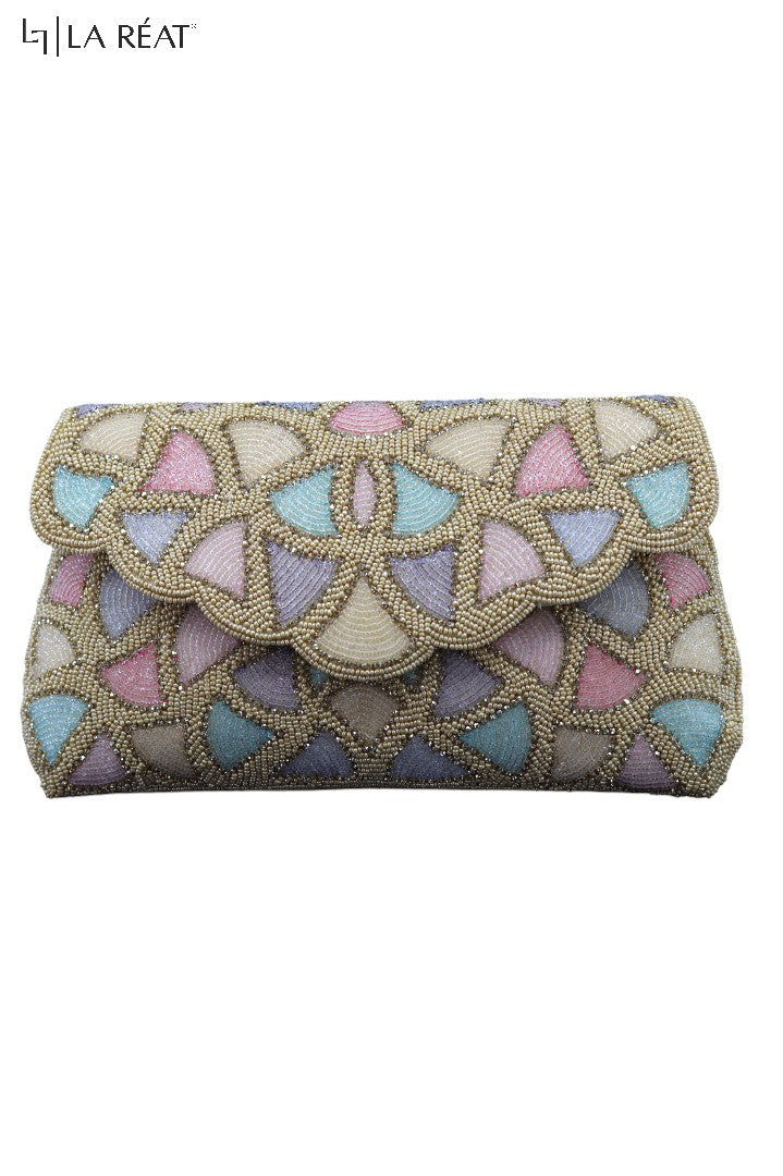 La Reat's  Fagnia Women's Bridal Fancy Party Hand Embroidery Potli Bags, Ladies Purse Wallets, Evening Clutches, Handbags.