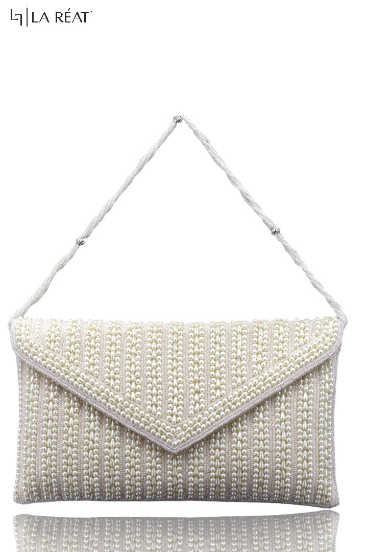 La Reat's Simi Women's Bridal Fancy Party Hand Embroidery Potli Bags, Ladies Purse Wallets, Evening Clutches, Handbags.