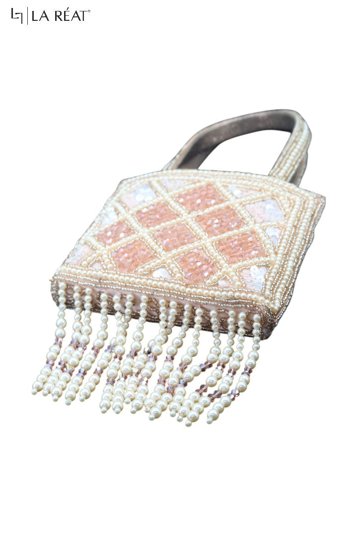 La Reat's Miniature Women's & Kids Bridal Fancy Party Hand Embroidery Potli Bags, Ladies Purse Wallets, Evening Clutches, Handbags.