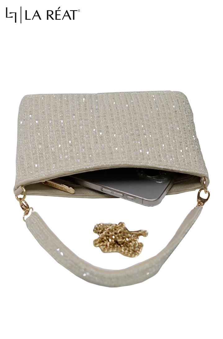 La Reat's Bright Women's Bridal Fancy Party Hand Embroidery Potli Bags, Ladies Purse Wallets, Evening Clutches, Handbags.