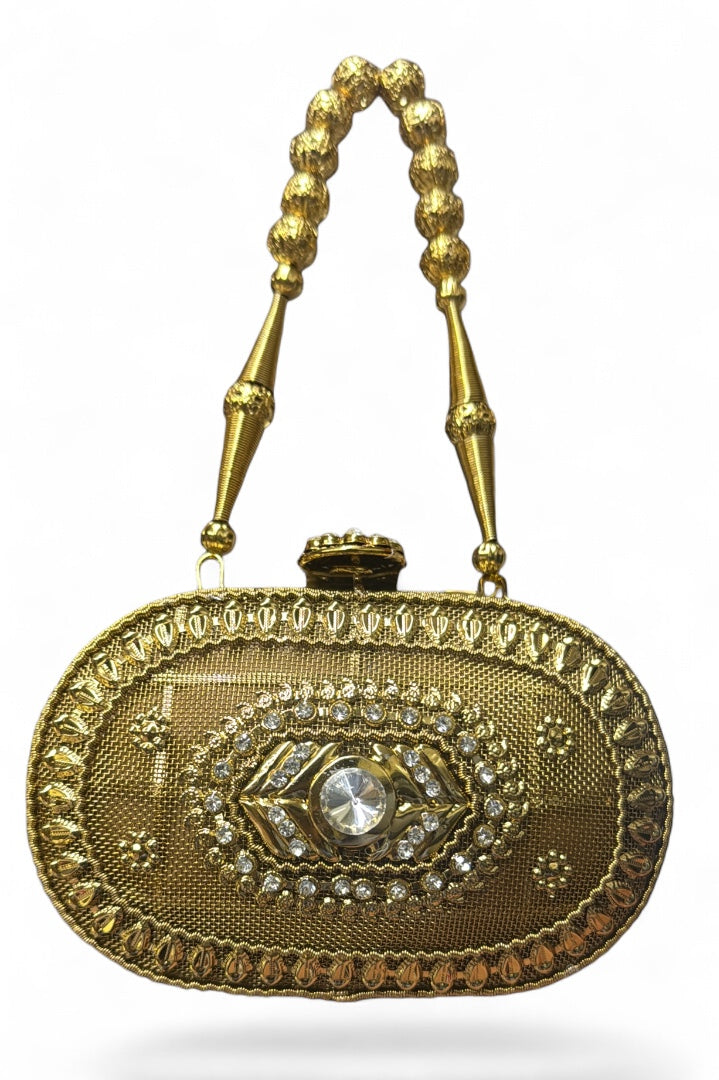 La Reat's Metly Smaly  Women's Bridal Fancy Party Hand Embroidery Potli Bags, Ladies Purse Wallets, Evening Clutches, Handbags.